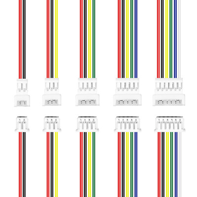 2, 3, 4, 5 oder 6 Pin Kabel Kupplung Stecker Buchse für Molex PicoBlade 1,25 mm