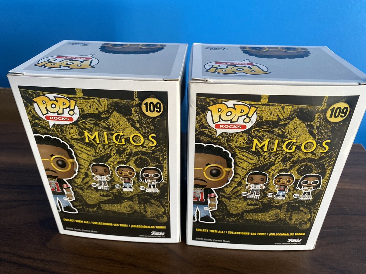 Quavo Funko Pop! rock the migos Rap Hiphop Figure #109 music
