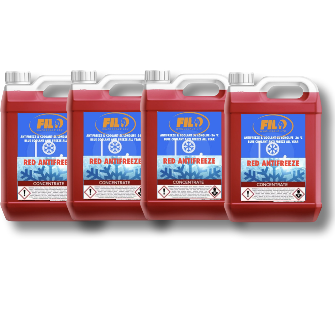 Red Antifreeze Coolant for car 5L 10L 20L - Engine Coolant for Summer ...