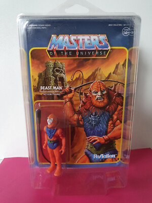 Super7 Reaction BEAST MAN POWER CON 2018 Variante MOTU in Ultimate Guard Blister