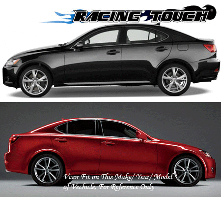 4-Piece Dark Smoke Rain Guards For Dodge Dart 2013-2016 | Out-Channel Window Visors 6 thumbnail image