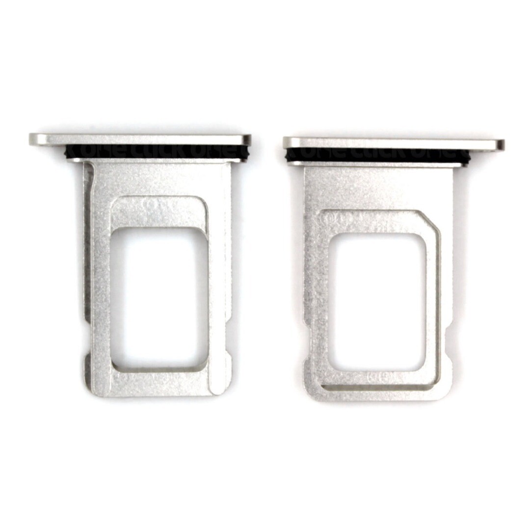For iPhone 11 WHITE Waterproof Sim Card Tray Slot Holder with Eject Pin