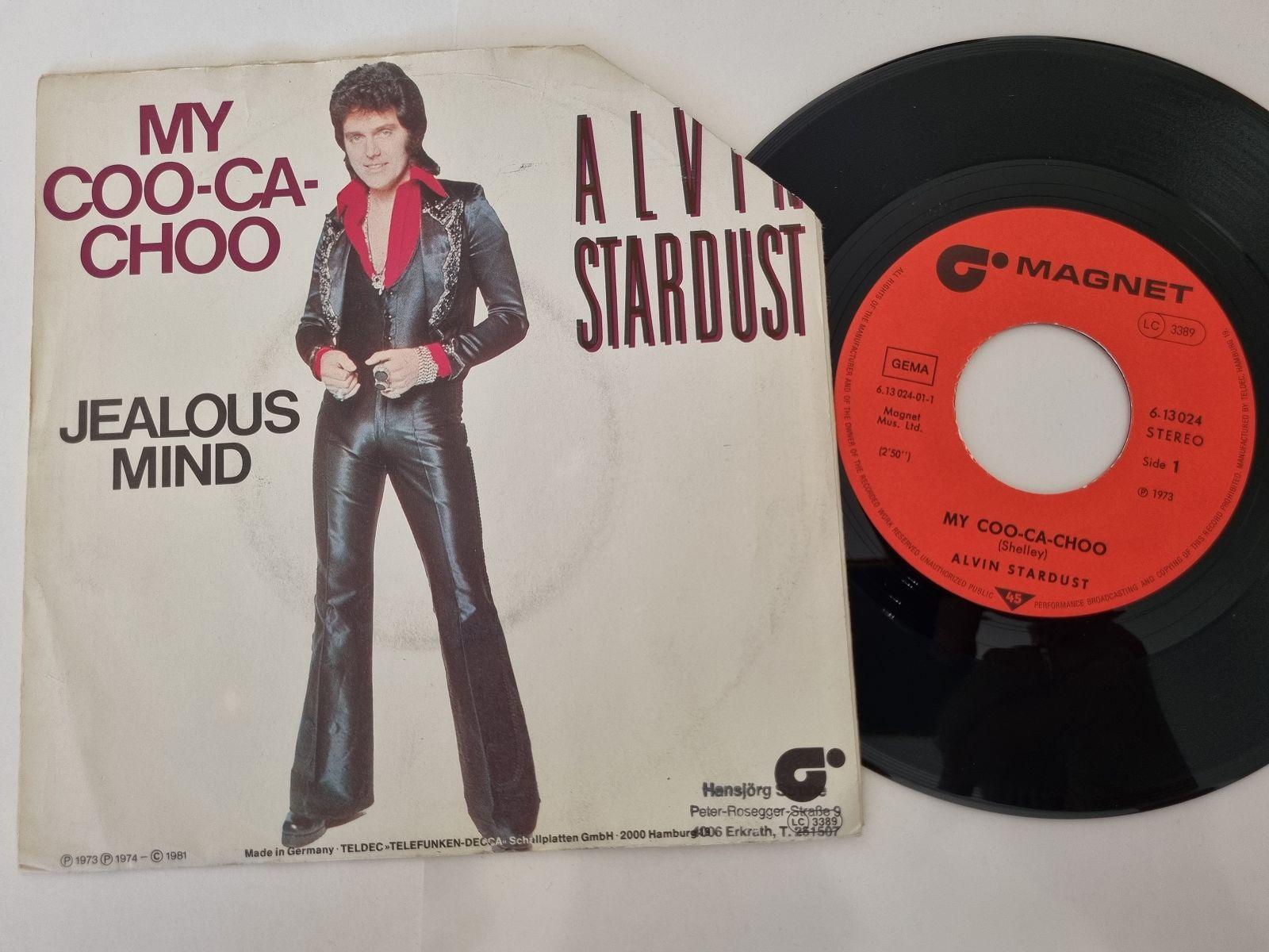 7"" Single Alvin Stardust - My coo-ca-choo/ Jealous mind Vinyl Germany