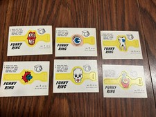 1966 TOPPS FOOTBALL  FUNNY RING RARE!!! -  YOU PICK