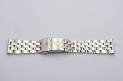 BREITLING PILOTBAND 24MM CHRONOMAT B01 HERREN STAHL/STAHL 389A POLIERT