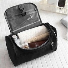 Mens Large Capacity Travel Wash Bag Hanging Toiletry Shaving Gym Makeup Bag