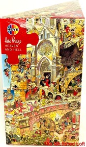 HEYE-Hugo-Prades-HEAVEN-AND-HELL-1500-pc-puzzle-2012-Art-Nr-29118-NEW-SEALED