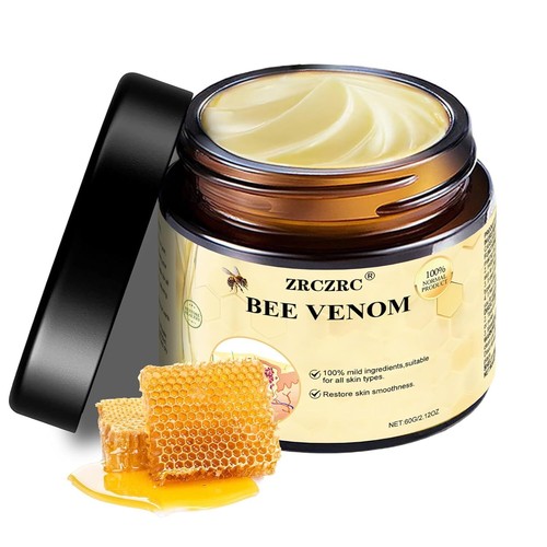 Bee Venom Skin Treatment Cream, Bee Venom Cream, 100% Natural, Effective In Redu