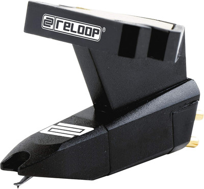 OM Black by Ortofon - Turntable Cartridge with Headshell Mounting