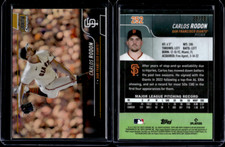 2022 Topps Stadium Club Gold Refractor Chrome #252 Carlos Rodon /50