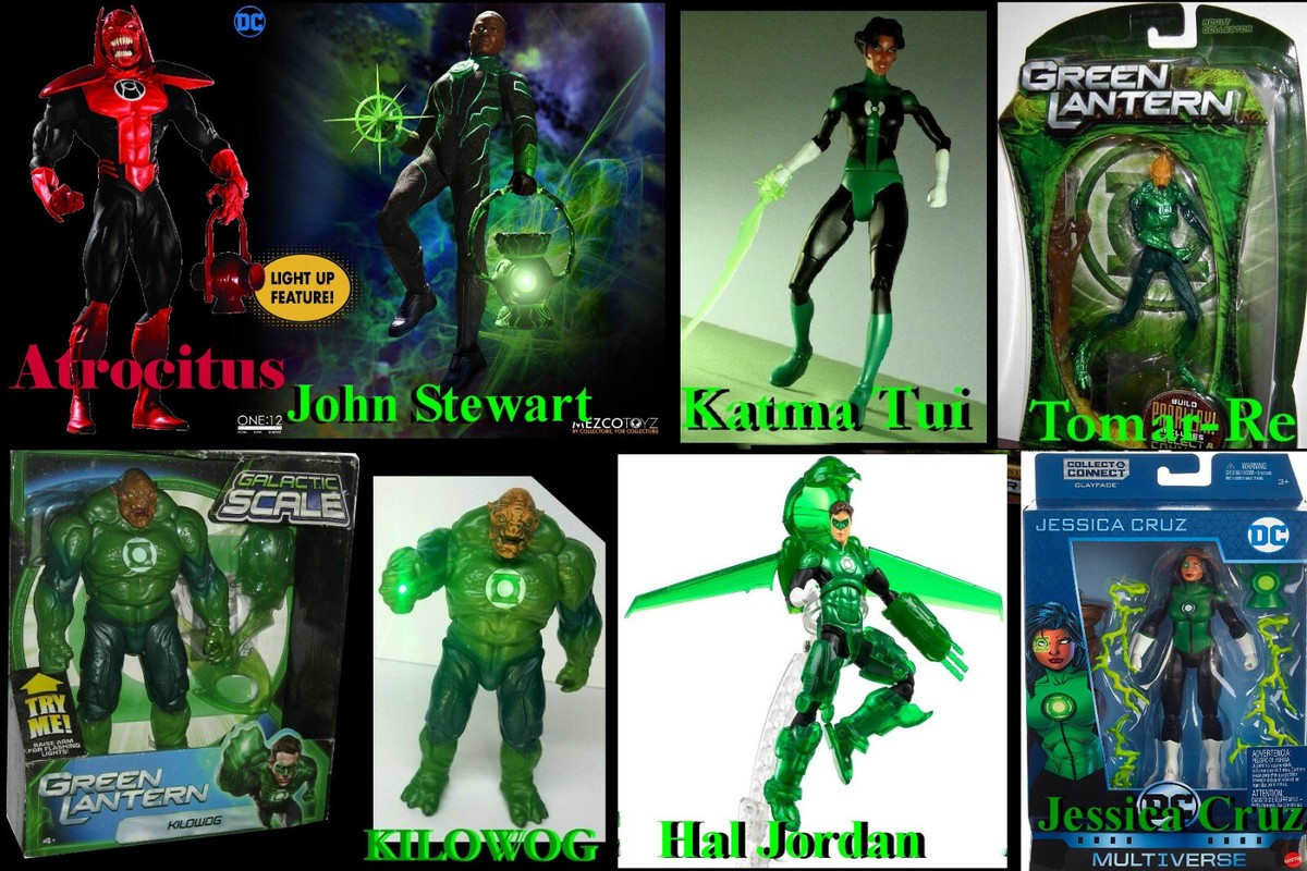 Mezco One:12 Green Lantern Figure Jessica Cruz, Atrocitus 2 Films