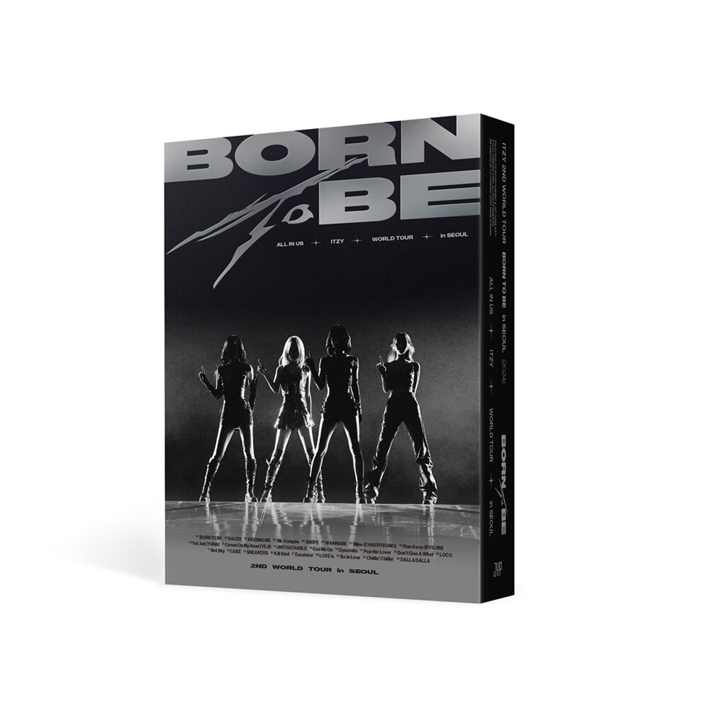 ITZY 2ND WORLD TOUR BORN TO BE in SEOUL Blu-ray 2Discs+Photobook+