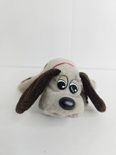 Pound Puppy Tonka Baby Grey Vintage Plush Stuffed Animal Gray 7 inches long