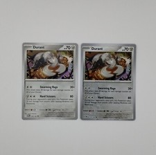 2x Durant 129/182 (1x Reverse Holo 1x Regular) Pokémon TCG Scarlet & Violet
