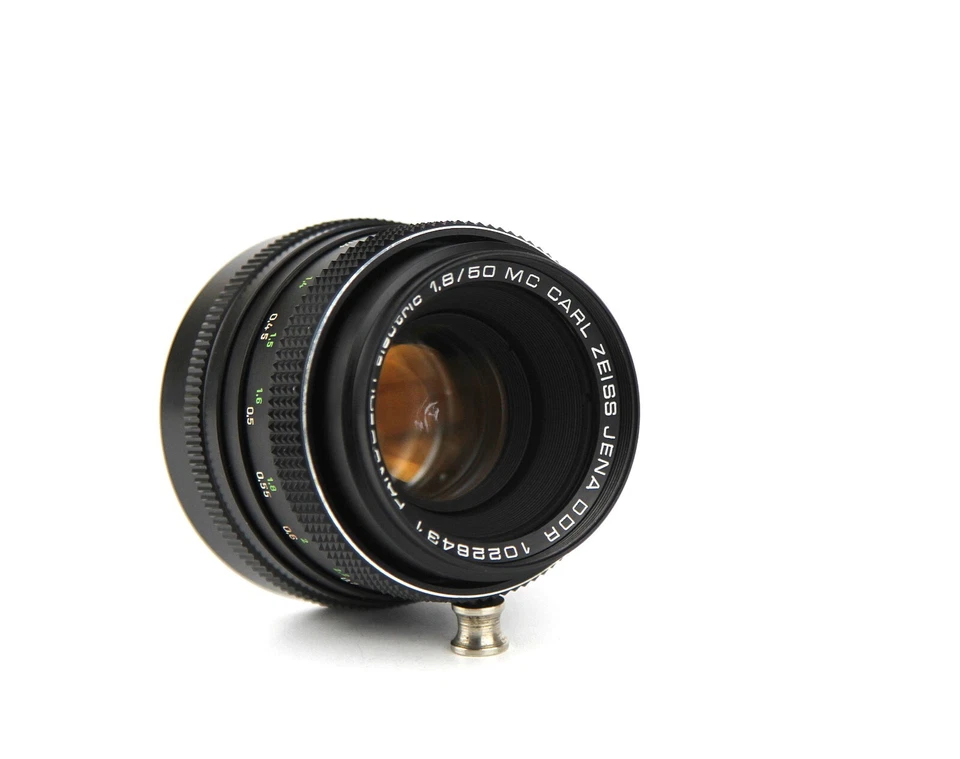 Lens Carl Zeiss Jena MC Pancolar electric 50 mm f/1.8 Mount M42 - Image 3 of 4