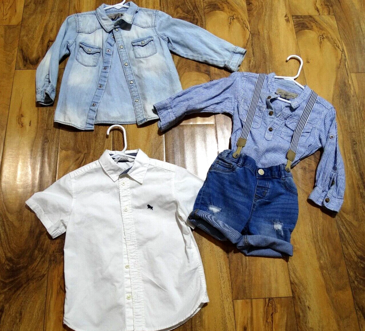 H&m denim clearance shirts
