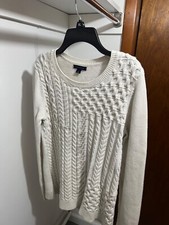 Tommy Hilfiger: White Sweater M