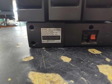 Sony Speaker System SS-CN130 Center Channel  4 SS-V130 Front/Rear- Working