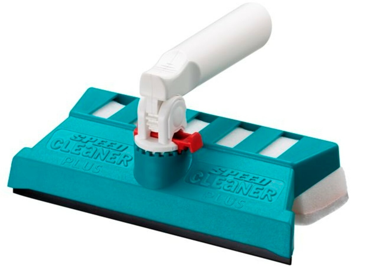 Raclette lave-vitre SPEEDCLEANER avec bassine de 10L pour fenêtres