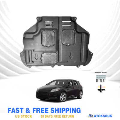 For 2013-2018 Ford Focus ST Under Engine Lower Cover Splash Shield Mud Guard