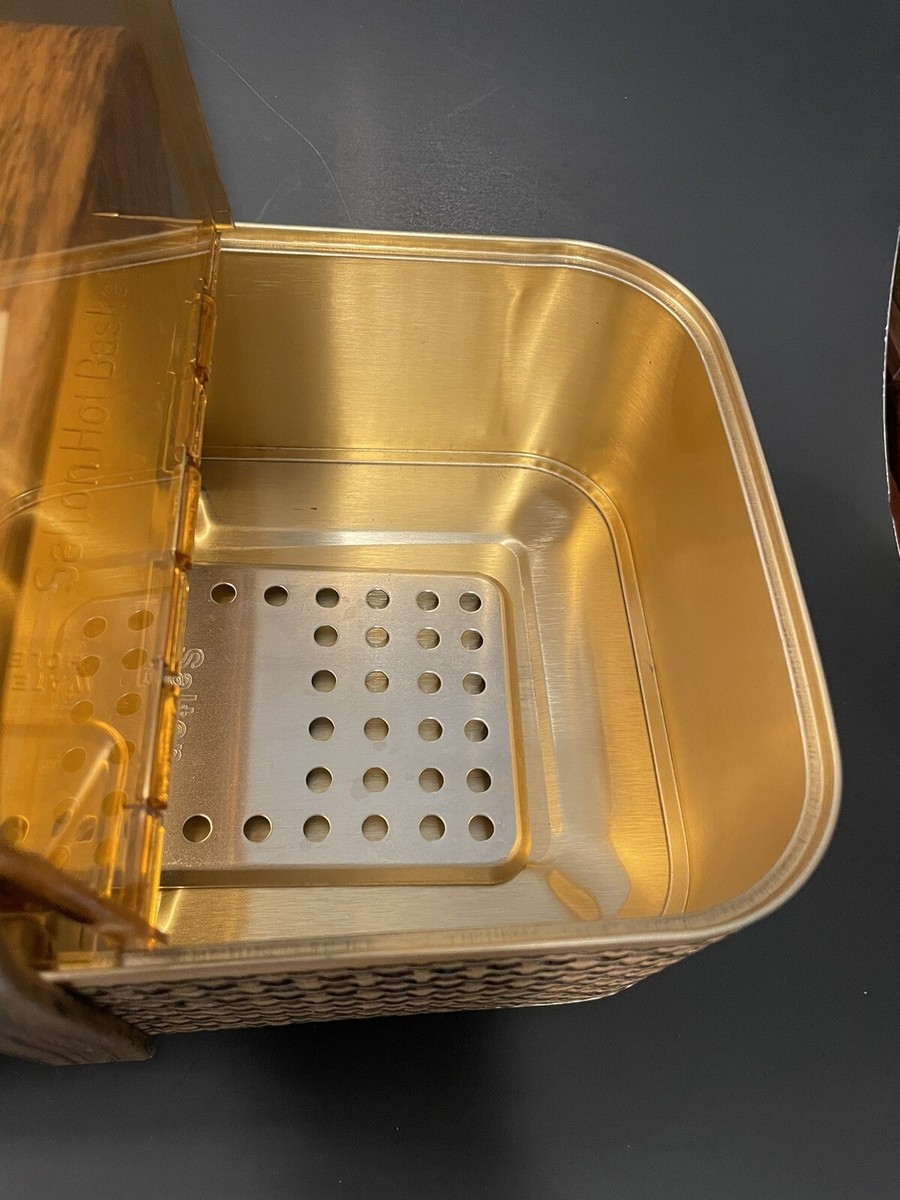 Vintage SALTON HOT BASKET Warmer Rolls Buns Biscuits Model BH-2