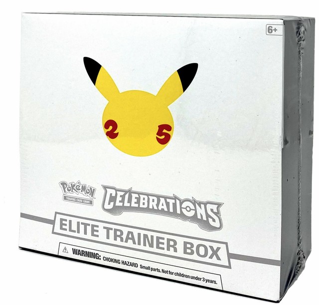 Pokemon Celebrations Elite Trainer Box ETB 25th Anniversary New