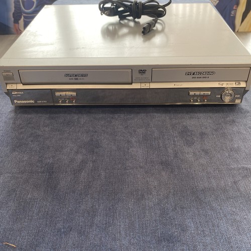 PANASONIC DMR E75v VHS DVD DVR VCR Player DVD RECORDER No Remote Works eBay