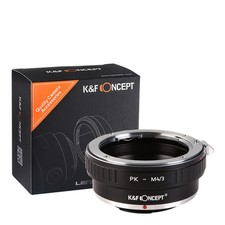 K F Concept adapter for Pentax K mount lens to Micro 4/3 M4/3 Mount G3