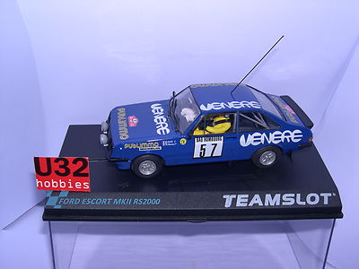 Team Slot 12702 Ford Escort MkII Rs2000 #57 Montecarlo '81 Loubet-Alemany