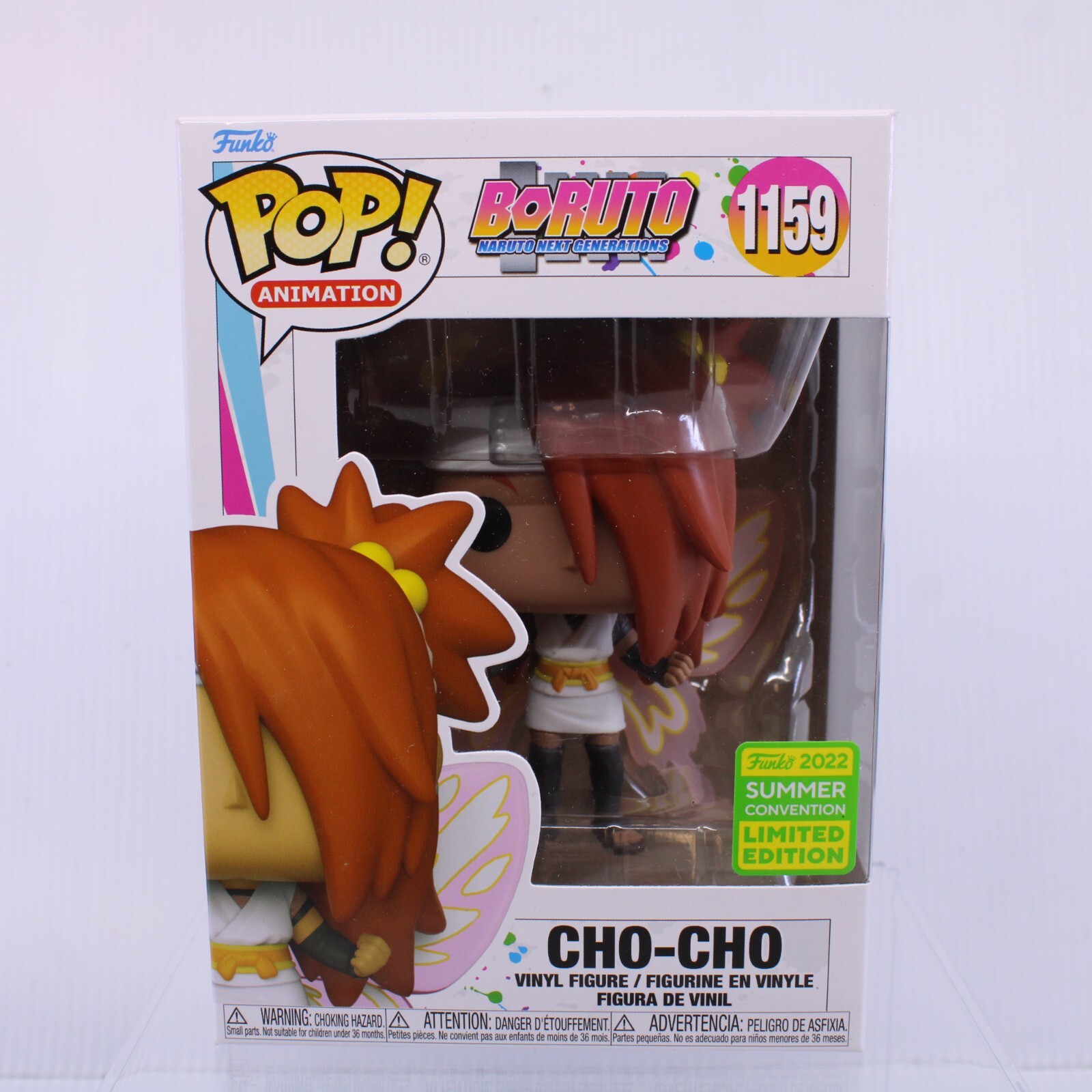 G7 Funko Pop Boruto Cho-Cho Sdcc Exclusive Vinyl Figure 1159