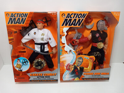 Diseño Gráfico Juguetes De La Comercial LOT Of Action Man Karate
