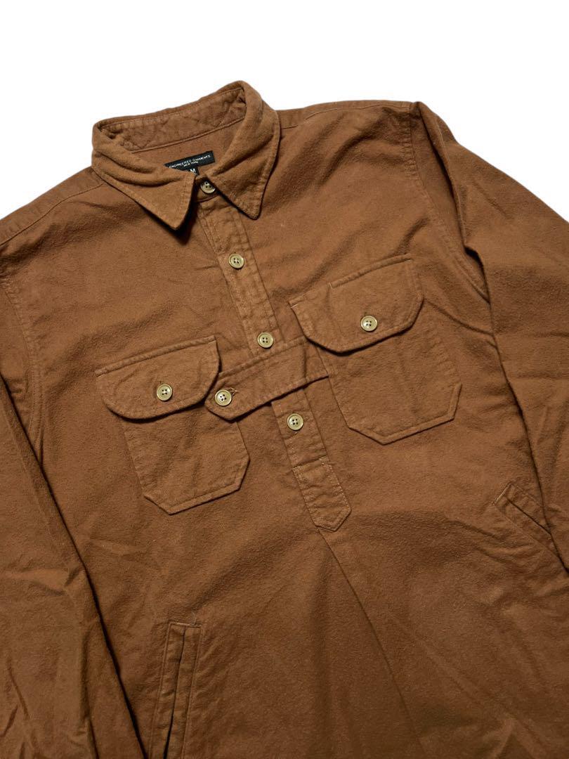 トップス ENGINEERED GARMENTS BIRD SHOOTER SHIRT S Engineered Garments Bird Shooter Shirt M Brown M size used