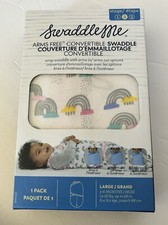 SwaddleMe Arms Free Convertible Stage 2 Large 3-6 Months One Pack Arms In or Out