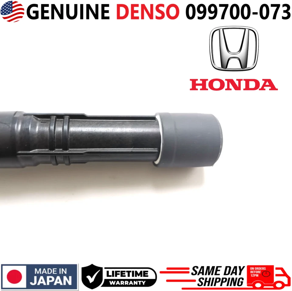 GENUINE DENSO x4 Ignition Coils For 2002-2011 Honda 2.0L I4 2.4L I4, 099700-073 - Image 3 of 4
