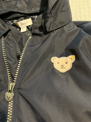 Twins!   NWOT / Steiff Spring Jacket w/ Hood - Size 122 (6-7)