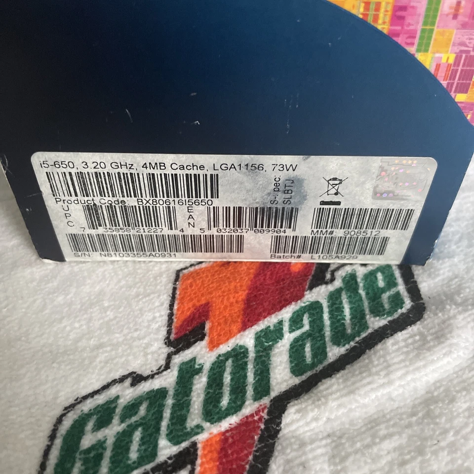 Intel Core i5-650 3.2GHz LGA1156 Dual-Core Processor - Brand New - Image 2 of 2