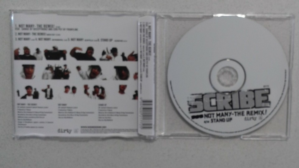 SCRIBE NOT MANY 2003 AUSTRALIA EXCLUSIVE FESTIVAL 6 TRACK CD | eBay