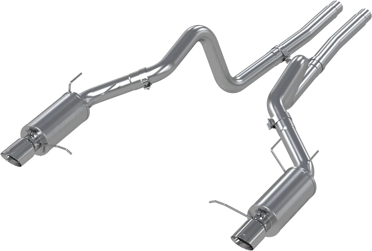 MBRP 3'' Cat-Back SS Exhaust Dual Exit W/ SS Tip For 2011-2012 Ford GT500
