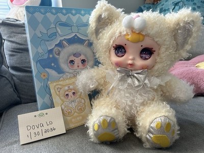 MM Milk Candy Sweetheart Baby 400% Plush Kitty Doll Yellow Liquid Eyes OPENED
