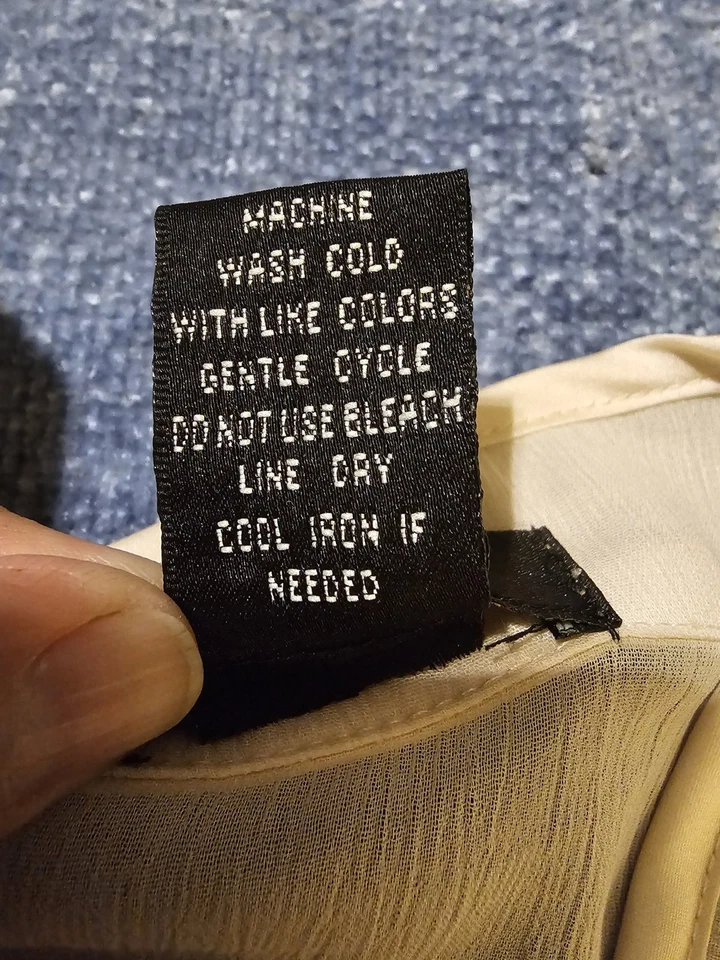 Blusa feminina SAM & MAX semi transparente rosa pêssego com babados manga curta GRANDE - Imagem 4 de 4