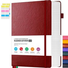 FOCUS DAY 8.5 x 11 Large Journal Notebook Notepad for Women Men Writing, 320 ...