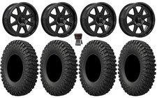 Msa Spark 18 Wheels Gloss Bk 37 Motocrusher Tires Ranger 1500 Xpedition