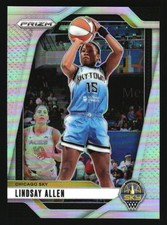 Lindsay Allen 2024 Panini Prizm WNBA Silver Prizms #107 Chicago Sky