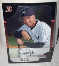 2005 Bowman Chrome Derek Jeter #25 New York Yankees