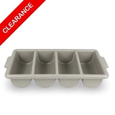 NEW 4 Compartment Cutlery Bin Box Restaurant ...