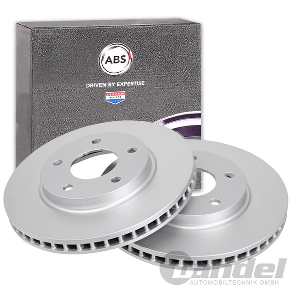 2X A.B.S. Bremsscheiben 276Mm Vorne Passend FüR Dodge Caliber Mitsubishi Lancer-image