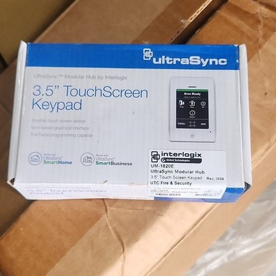 UltraSync 3.5 TouchScreen Keypad UM-1820E Modular Hub UTC Fire & Security