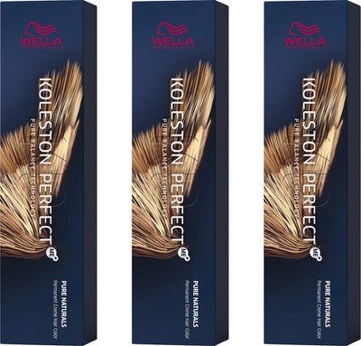 Wella Koleston Perfect Me+ Pure Naturals 10/0 Hell-Lichtblond 3x60 ml