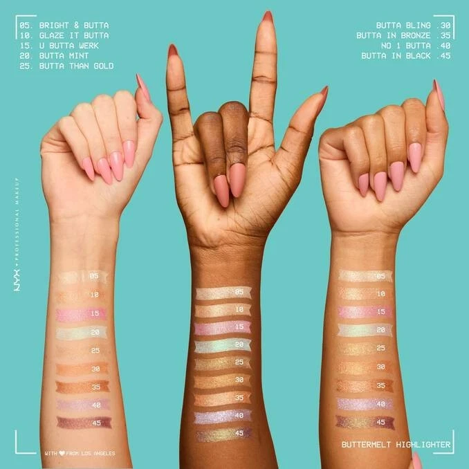 Iluminador NYX Buttermelt 0,17 oz 5 gr Foto 4 de 4