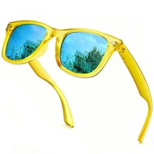 Siphew Polarized Sunglasses For Men - Beach Eyewear Designer Unisex